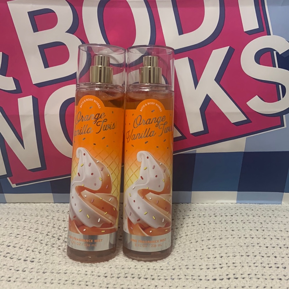 Bath & body works orange vanilla twist mist